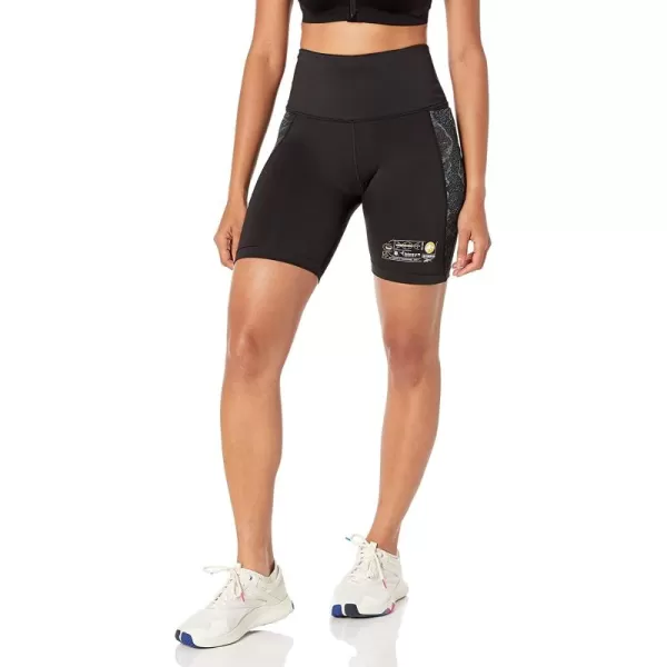 imageJurassic WorldInspired Reebok Womens Active Bike Shorts in Black