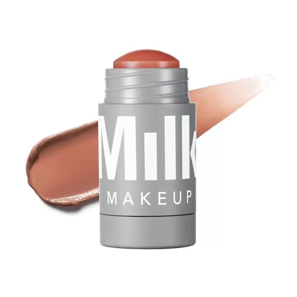 imageMilk Makeup Lip and Cheek Tint  Pigmented Cream Stick  Natural Vegan Formula  021 Oz WERK  Dusty RoseENIGMA  Rosy Beige