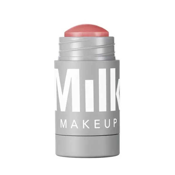imageMilk Makeup Lip and Cheek Tint  Pigmented Cream Stick  Natural Vegan Formula  021 Oz WERK  Dusty RoseWERK  Dusty Rose