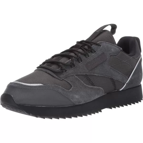 imageReebok Classic Leather BlackBlack Mens Shoes 116GreyBlackPanton