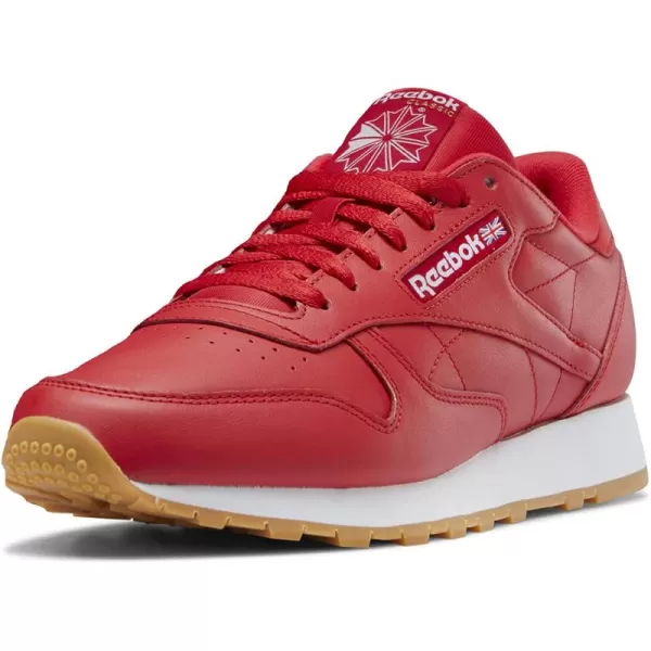 imageReebok Classic Leather Sneaker  Unisex  Vector RedFtwr WhiteReebok Rubber Gum03