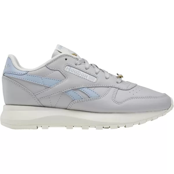 imageReebok Classic Leather Sneaker  Womens Steely FogGable GreyChalk