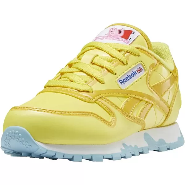 imageReebok Classic Leather Sneaker Power YellowForage GreenBrave Blue