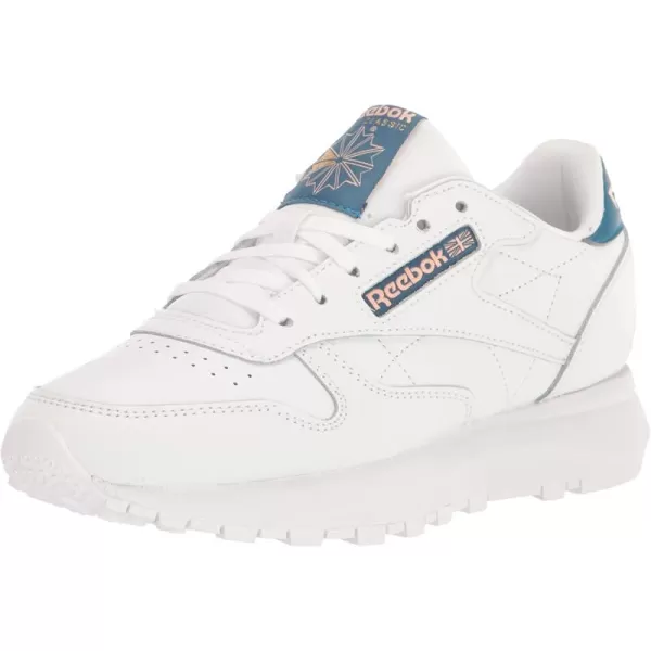 imageReebok Classic Leather Womens Sneaker Ftwr WhiteStebluAurorg