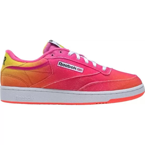 imageReebok Club C 85 Vintage Unisex SneakersAtomic PinkOrange FlareAlert Yellow