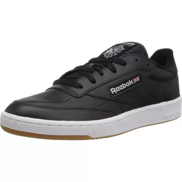 imageReebok Club C 85 Vintage Unisex SneakersIntBlackWhiteGum