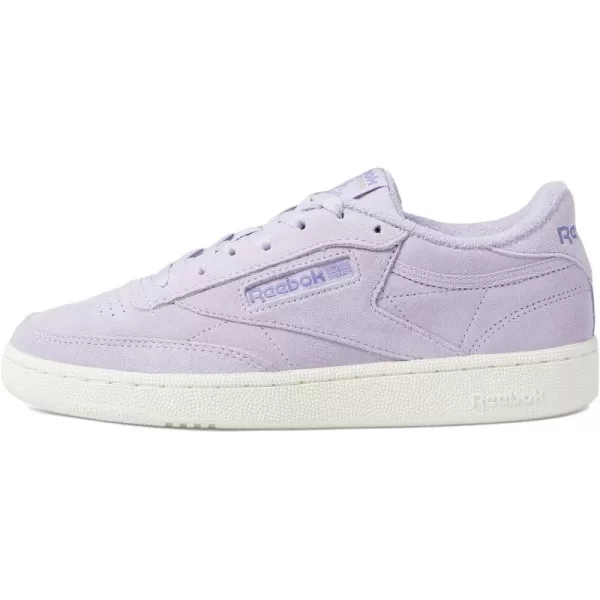 imageReebok Club C 85 Vintage Unisex SneakersPuroasCozy PurpleChalk