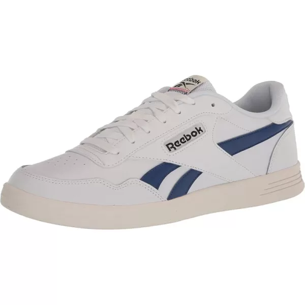 imageReebok Court Advance Sneaker  Unisex  Adult  WhiteChalkClassic Cobalt