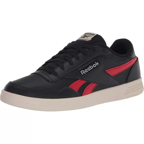 imageReebok Court Advance Sneaker  UnisexAdult  Vector NavyChalkVector Red