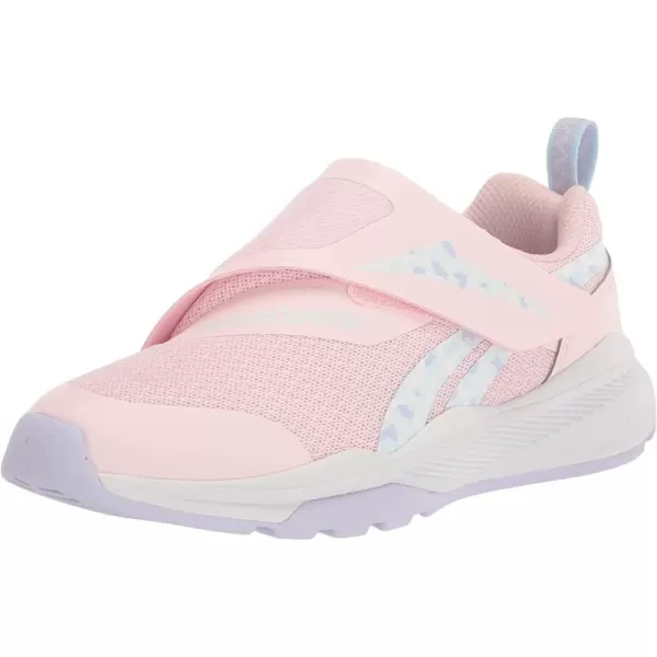 imageReebok Equal Fit Adaptive Running Shoe for UnisexChild Porcelain PinkLucid LilacGlass Blue