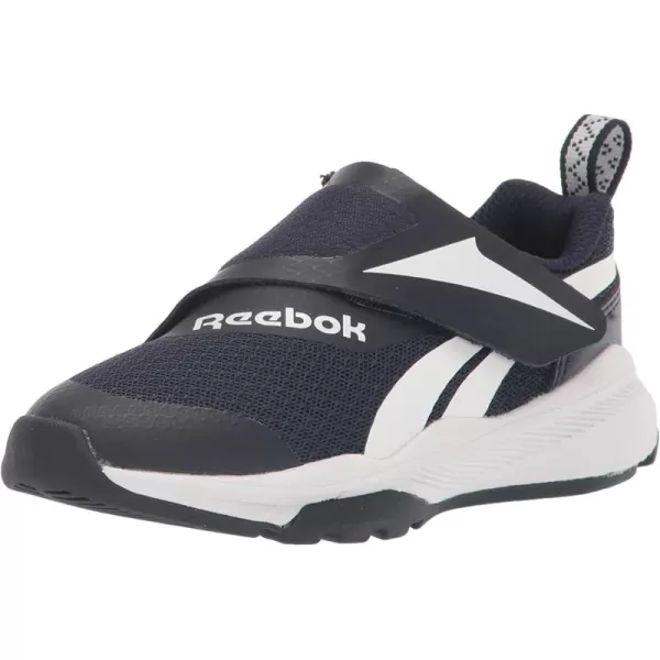 imageReebok Equal Fit Adaptive Running Shoe for UnisexChildren in Vector NavyWhite