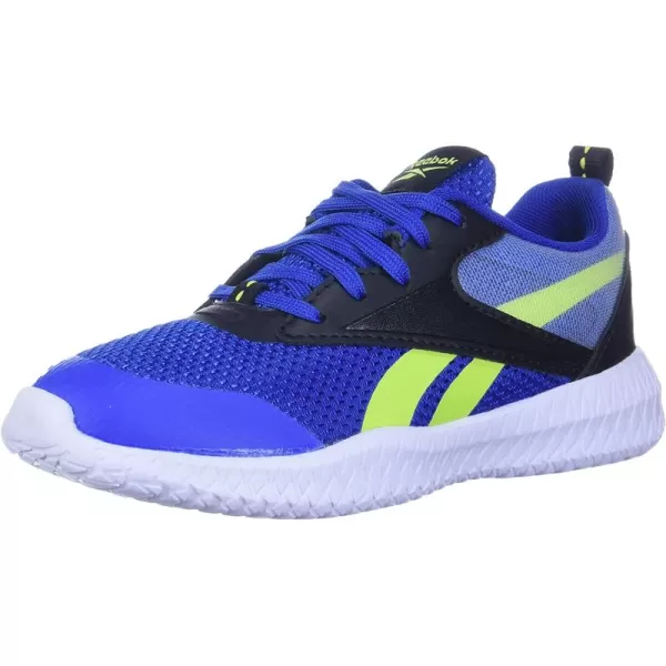 imageReebok Flexagon Energy 30 Cross Trainer for UnisexChild Vector BlueBlackAcid Yellow