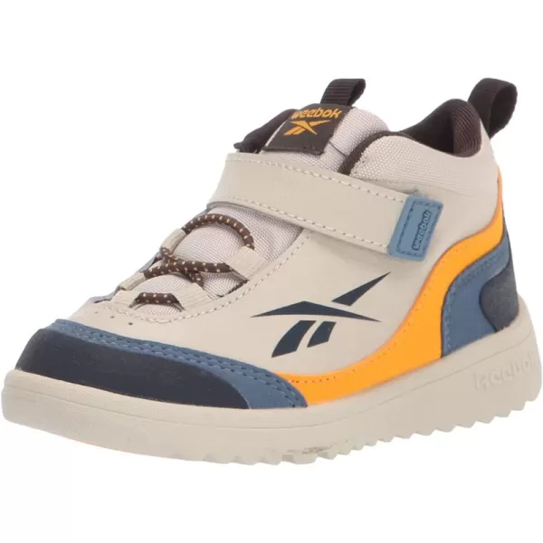 imageReebok Hi Sneaker for UnisexChild in StuccoSemi Solar GoldVector Navy