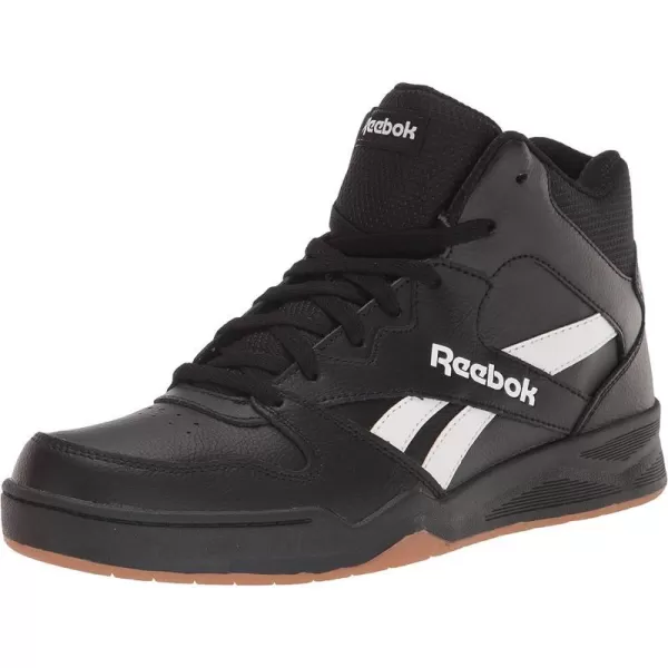 imageReebok Mens Bb4500 Hi 2 SneakerBlackWhite