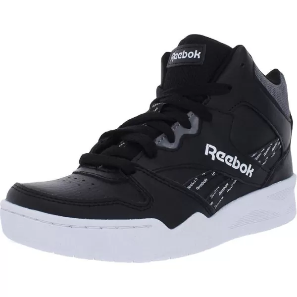 imageReebok Mens Bb4500 Hi 2 SneakerBlackWhiteCold Grey