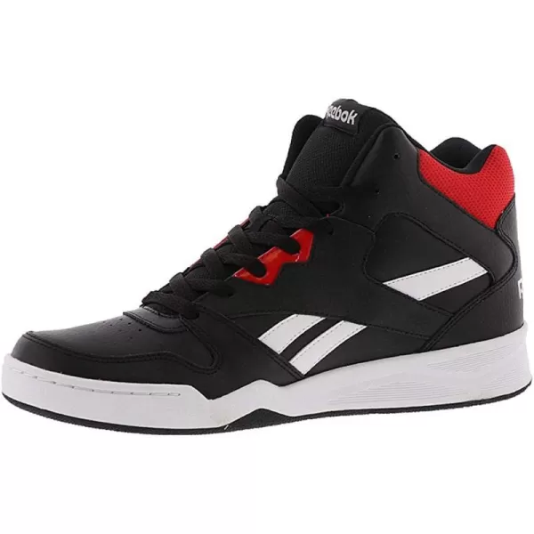 imageReebok Mens Bb4500 Hi 2 SneakerBlackWhitePrimal RedLg