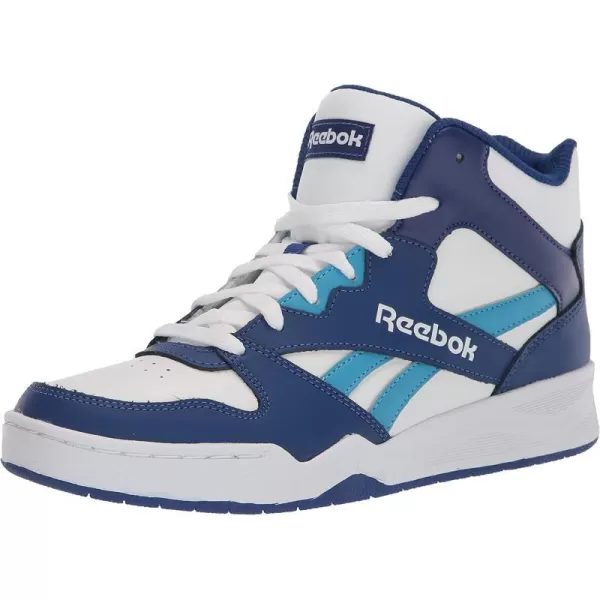 imageReebok Mens Bb4500 Hi 2 SneakerClassic CobaltWhiteAlways Blue