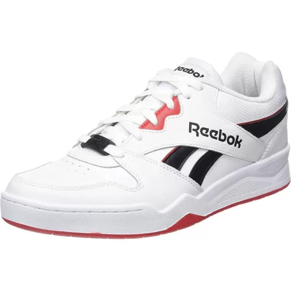 imageReebok Mens Bb4500 Hi 2 SneakerFtwr White Core Black Vector Red