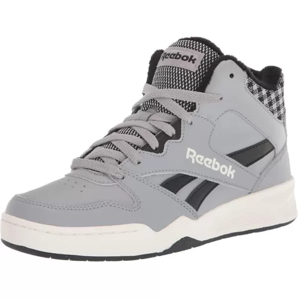 imageReebok Mens Bb4500 Hi 2 SneakerPure Grey 4Core BlackChalk