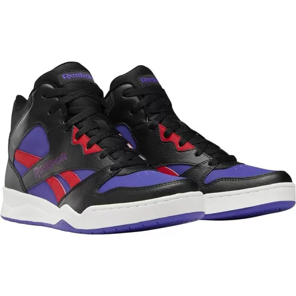 imageReebok Mens Bb4500 Hi 2 SneakerVector RedBlackWhtie