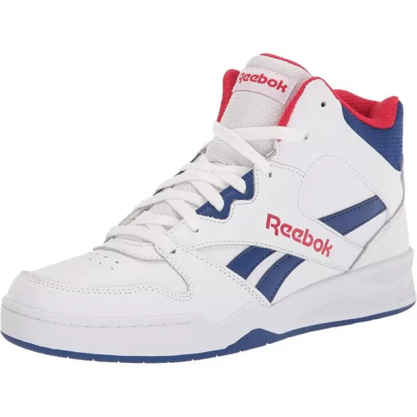 imageReebok Mens Bb4500 Hi 2 SneakerWhiteClassic CobaltVector Red