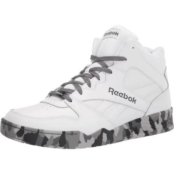 imageReebok Mens Bb4500 Hi 2 SneakerWhiteCold Grey