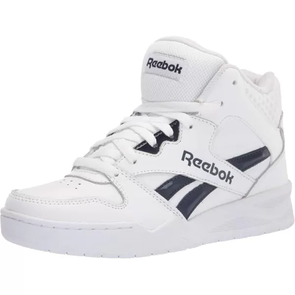 imageReebok Mens Bb4500 Hi 2 SneakerWhiteCollegiate Navy