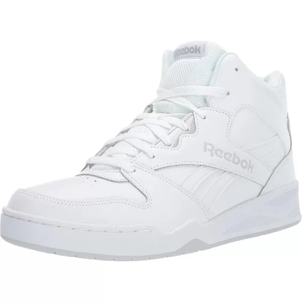 imageReebok Mens Bb4500 Hi 2 SneakerWhiteLight Solid Grey