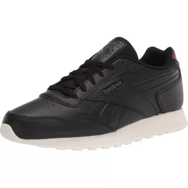 imageReebok Mens Classic Harman Run SneakerBlackTrugr7Chalk