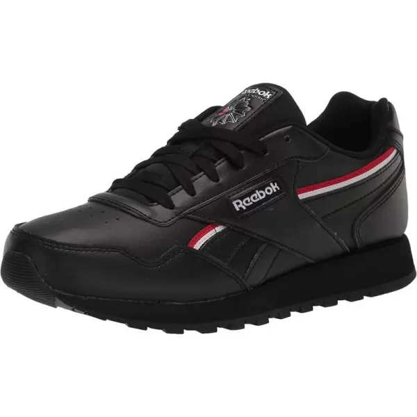 imageReebok Mens Classic Harman Run SneakerBlackVector RedWhite