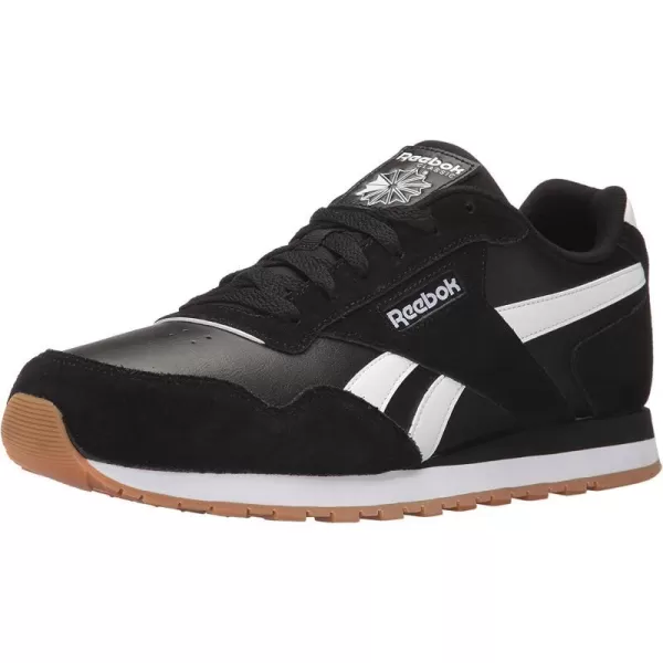 imageReebok Mens Classic Harman Run SneakerBlackWhiteGum