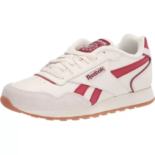 imageReebok Mens Classic Harman Run SneakerChalkFlash Red