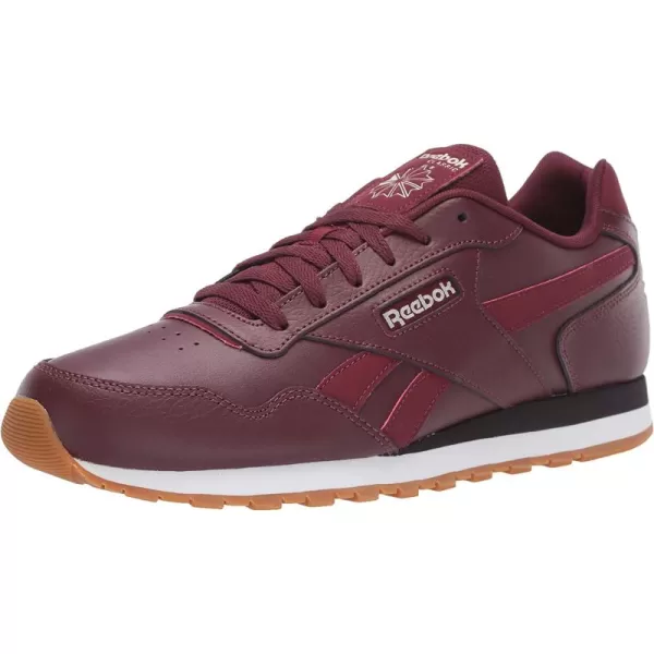 imageReebok Mens Classic Harman Run SneakerLux MaroonAlabasterEggplant