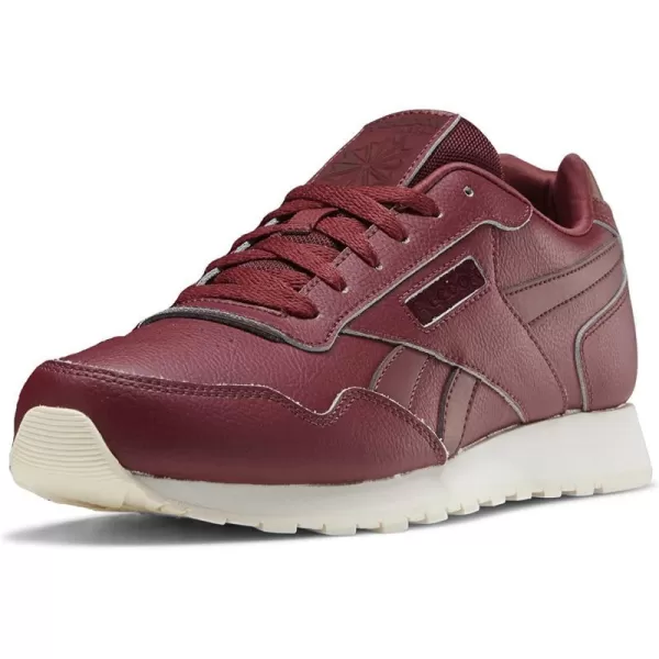 imageReebok Mens Classic Harman Run SneakerMerlotMaroonChalk