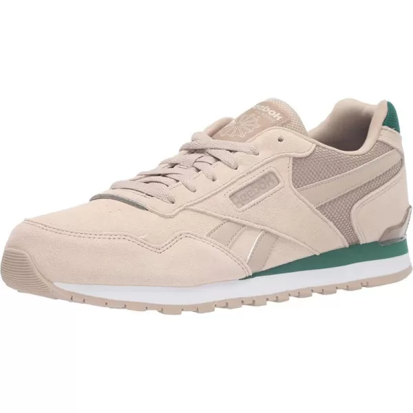 imageReebok Mens Classic Harman Run SneakerSandClover Green