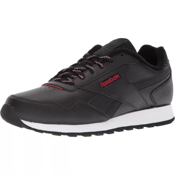 imageReebok Mens Classic Harman Run SneakerUsblackPrimal RedWhite