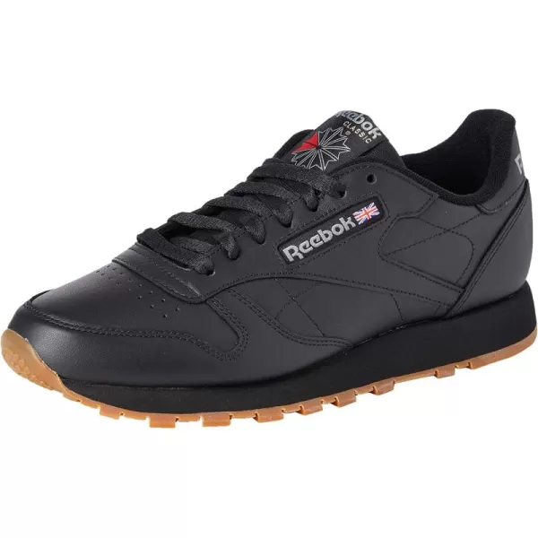 imageReebok Mens Classic Leather Sneaker in Black