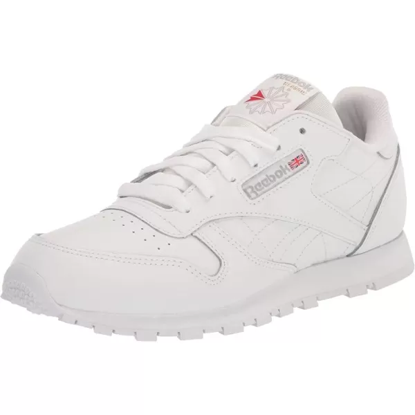 imageReebok Mens Classic Leather Sneaker in Chalk Grey and White