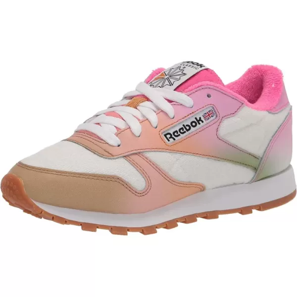 imageReebok Mens Classic Leather Sneaker in Daniel Moon Atomic Pink Radiant Ochre and Chalk