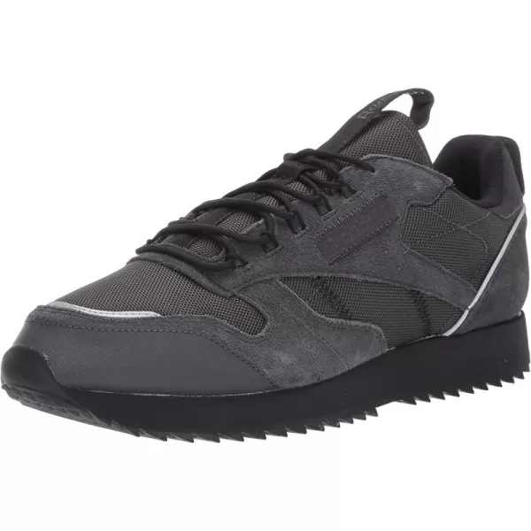 imageReebok Mens Classic Leather Sneaker in Grey Black and Panton