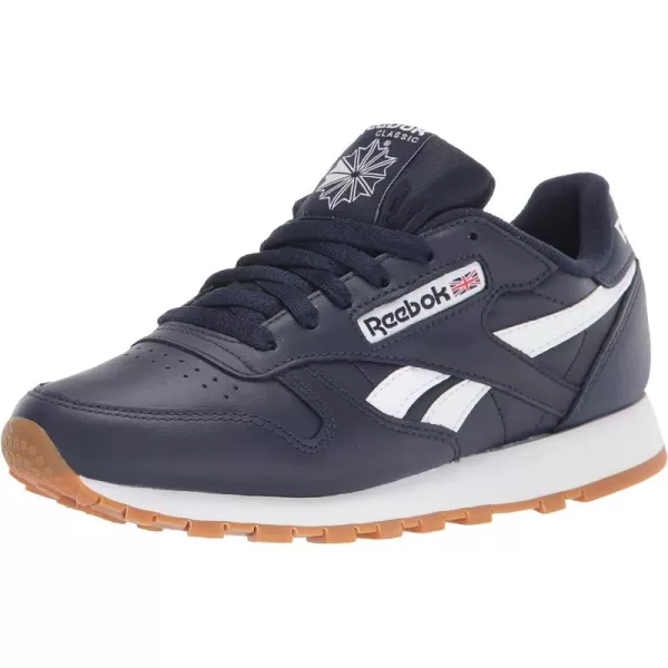 imageReebok Mens Classic Leather Sneaker in Vector NavyWhiteGum