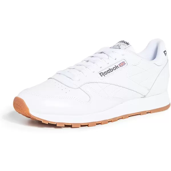 imageReebok Mens Classic Leather SneakerWhiteGum