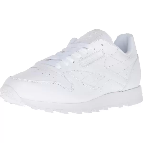 imageReebok Mens Classic Leather SneakerWhiteWhiteWhite