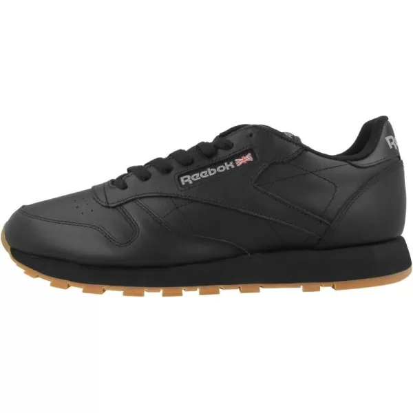 imageReebok Mens Classic Leather SneakersBlack