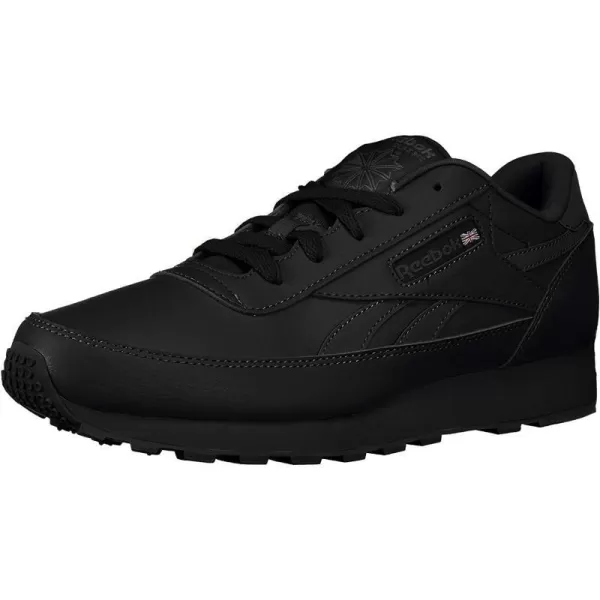 imageReebok Mens Classic Renaissance SneakerBlackDark Grey HeatherSolid Grey