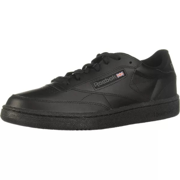 imageReebok Mens Club C 85 Sneaker  Black IntenseblackCharcoal 0