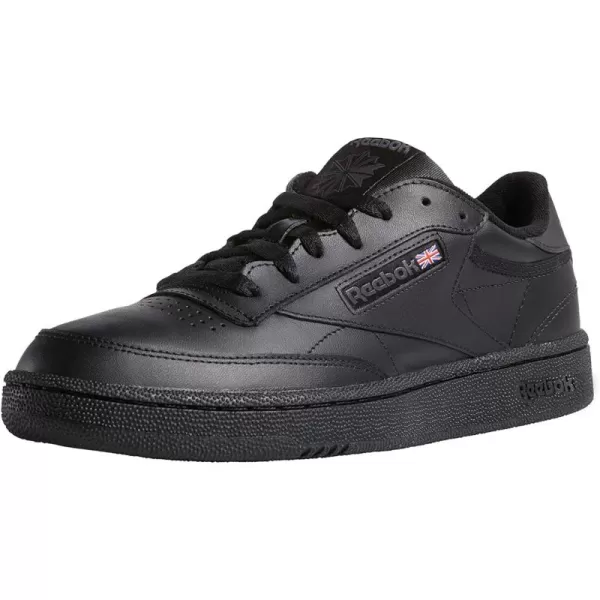 imageReebok Mens Club C 85 Sneaker  BlackCharcoal