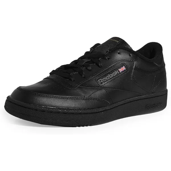 imageReebok Mens Club C 85 Sneaker  Inter BlackCharcoal