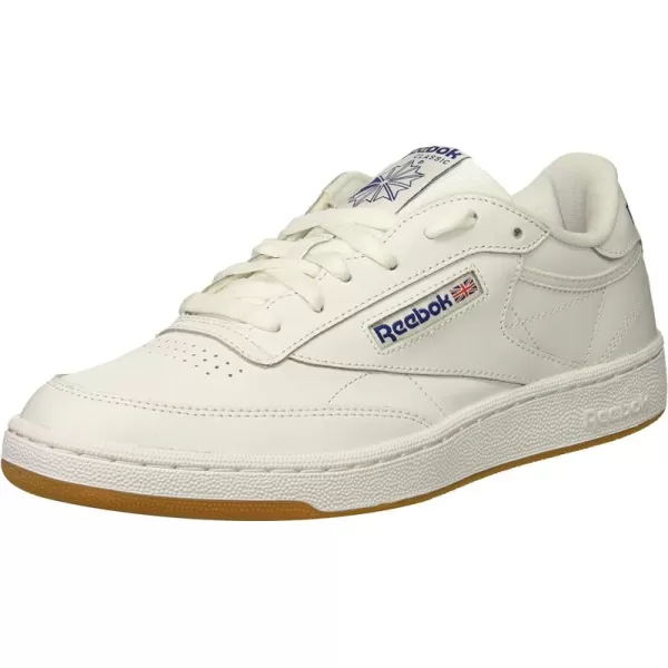 imageReebok Mens Club C 85 Sneaker  IntwhiteRoyalgum