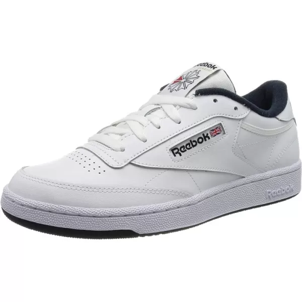 imageReebok Mens Club C 85 Sneaker  White Intense WhiteNavy 0